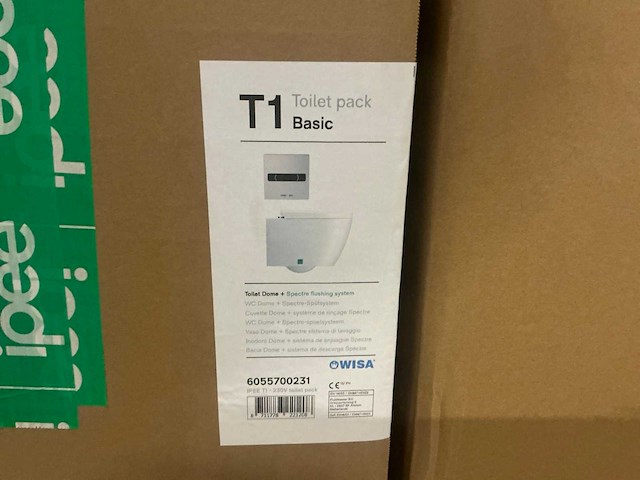 Wisa t1 basic toilet pack - afbeelding 2 van  2