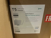 Wisa t5 premium dome spectre toilet pack - afbeelding 1 van  2