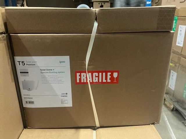 Wisa t5 premium dome spectre toilet pack - afbeelding 2 van  2