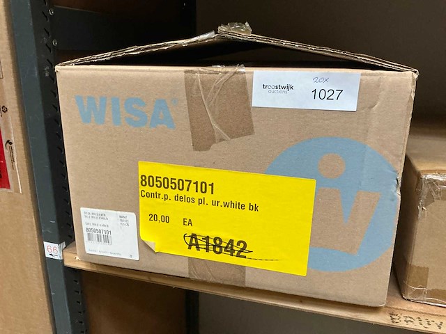 Wisa urinal bedieningspaneel (20x) - afbeelding 3 van  3