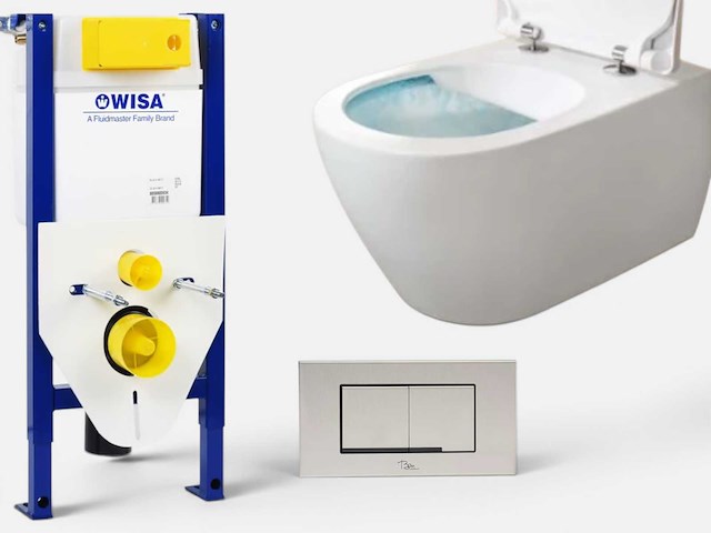 Wisa villeroy & boch subway 2.0 wandcloset directflush ceramicplus 5614r0r1 - afbeelding 1 van  5