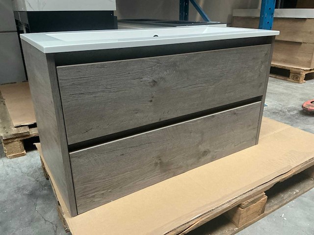 Wisa wavedesign badmeubel 90cm - afbeelding 1 van  7