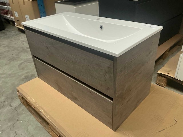 Wisa wavedesign badmeubel 90cm - afbeelding 3 van  7