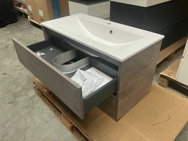 Wisa wavedesign badmeubel 90cm - afbeelding 7 van  7