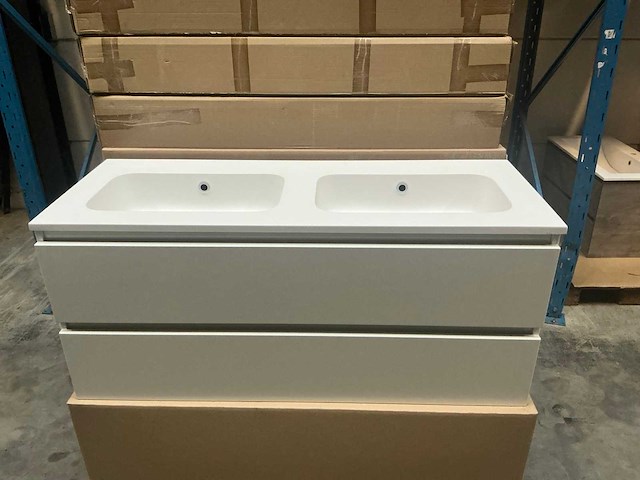 Wisa wavedesign badmeubel lusso duo 120cm - afbeelding 1 van  5