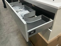 Wisa wavedesign badmeubel lusso duo 120cm - afbeelding 4 van  5