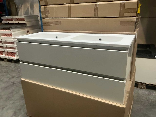 Wisa wavedesign badmeubel lusso duo 120cm - afbeelding 1 van  7