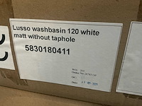 Wisa wavedesign badmeubel lusso duo 120cm - afbeelding 7 van  7