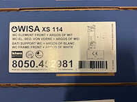 Wisa xs 114 8050.452981 wc element met drukplaat (5x) - afbeelding 2 van  2