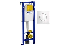 Wisa xs-114 toilet inbouwframe met drukplaat - afbeelding 1 van  3