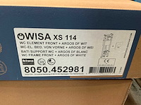 Wisa xs 114 wc-element met drukplaat - afbeelding 2 van  2