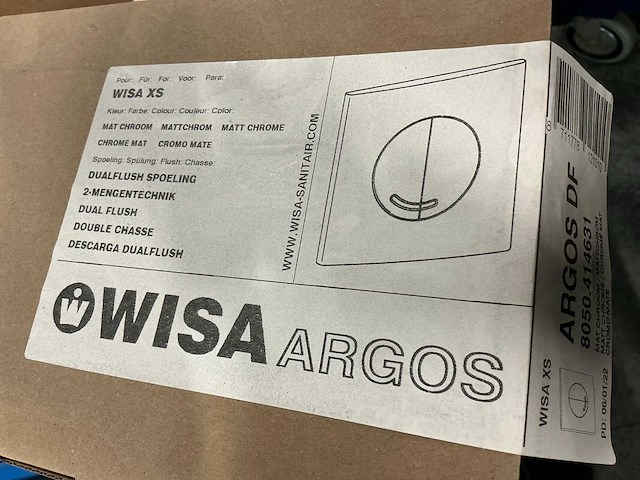 Wisa xs argos df bedieningspaneel (20x) - afbeelding 4 van  4