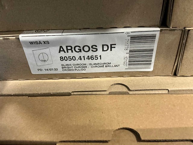 Wisa xs argos df bedieningspaneel (20x) - afbeelding 5 van  6