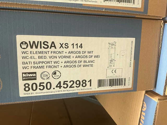 Wisa xs114 8050.452981 toilet inbouwframe (2x) - afbeelding 2 van  3