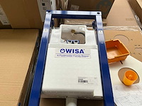 Wisa xs8050 (452702) toilet inbouwreservoir met drukplaat - afbeelding 2 van  8