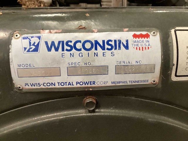 Wisconsin v465d benzinemotor - afbeelding 8 van  10