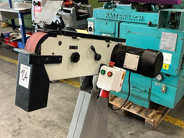 Wisent bsm75 backstand bandslijpmachine - afbeelding 6 van  10