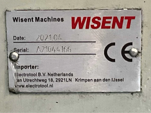 Wisent bsm75 backstand bandslijpmachine - afbeelding 10 van  10