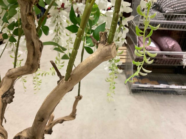 Wisteria kunstboom 160cm - afbeelding 7 van  8