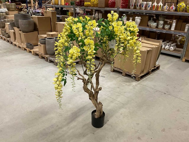 Wisteria kunstboom 160cm - afbeelding 1 van  8