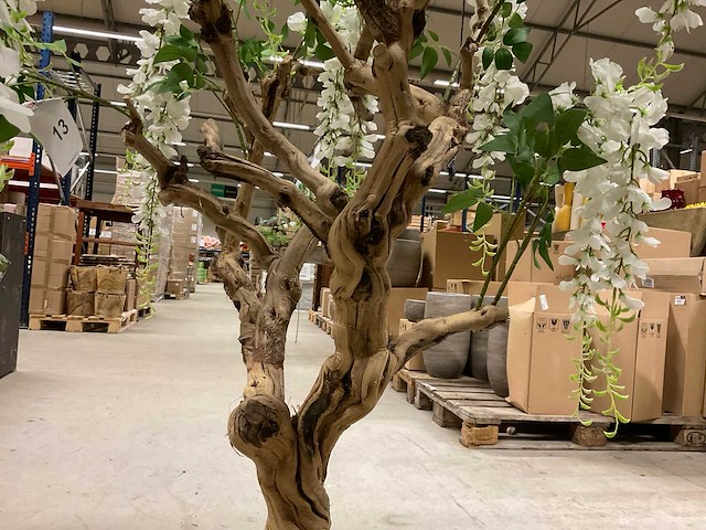 Wisteria kunstboom 160cm - afbeelding 7 van  11