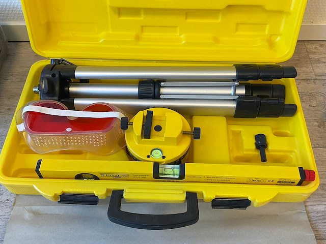 Wisvo laser waterpas met statief - afbeelding 1 van  3
