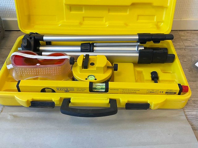 Wisvo laser waterpas met statief - afbeelding 3 van  3