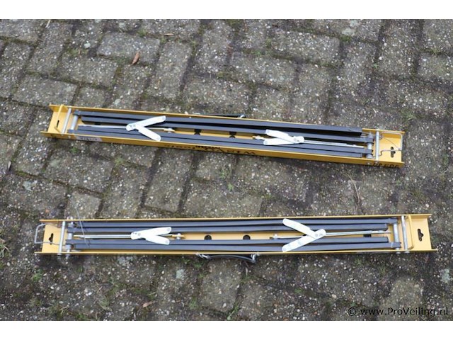 Wisvo profi opvouwbare werkbokken - 2 stuks - afbeelding 2 van  6