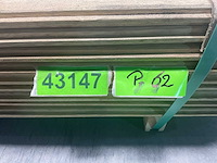 Wit afrikaans eikenhouten plank fraké mes- en groef, 270x9,7x2,2 cm (105x) - afbeelding 7 van  7