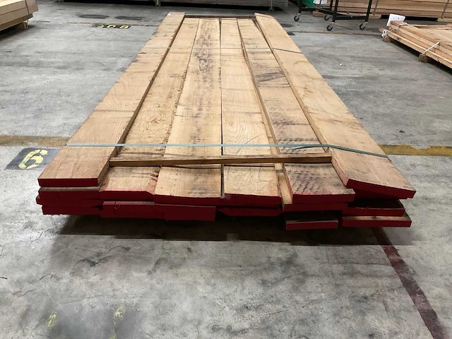 Wit amerikaans eiken planken 26 mm ca. 0,328 m³ - afbeelding 4 van  5