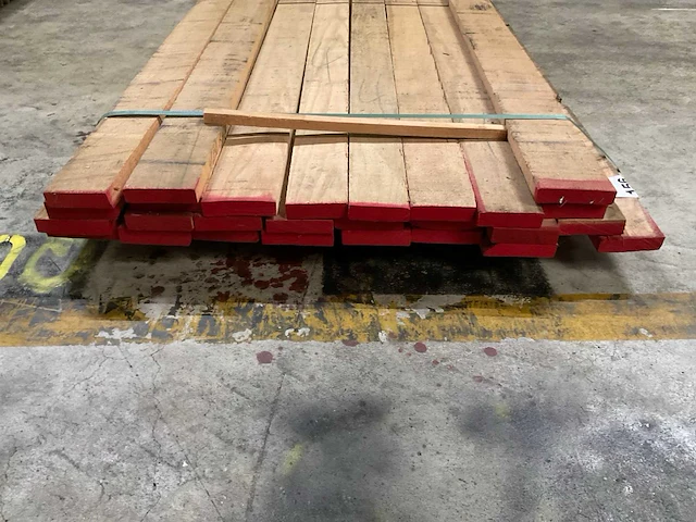 Wit amerikaans eiken planken 26x105 mm (26x) - afbeelding 2 van  5