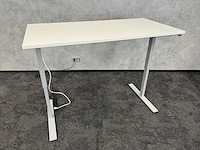 Wit elektrisch zit-sta bureau 160x80 - afbeelding 5 van  10