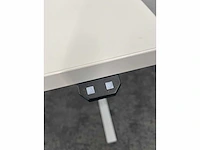Wit elektrisch zit-sta bureau 160x80 - afbeelding 6 van  10