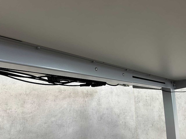 Wit elektrisch zit-sta bureau 160x80 - afbeelding 11 van  11