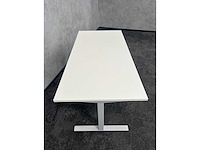 Wit elektrisch zit-sta bureau 160x80 - afbeelding 7 van  11