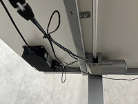 Wit elektrisch zit-sta bureau 160x80 - afbeelding 10 van  10