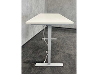 Wit elektrisch zit-sta bureau 160x80 - afbeelding 7 van  10