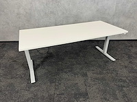 Wit elektrisch zit-sta bureau 180x80 - afbeelding 4 van  11