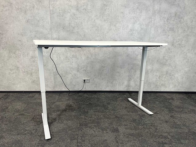 Wit elektrisch zit-sta bureau 180x80 - afbeelding 5 van  11