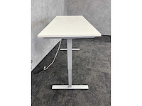 Wit elektrisch zit-sta bureau 180x80 - afbeelding 8 van  10