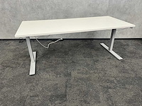 Wit elektrisch zit-sta bureau 180x80 - afbeelding 5 van  10