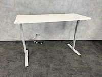 Wit elektrisch zit-sta bureau 180x80 - afbeelding 6 van  10