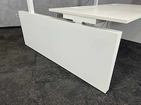 Wit elektrische zit-sta duo bureau 160x77 - afbeelding 12 van  17