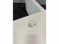 Wit elektrische zit-sta duo bureau 160x77 - afbeelding 15 van  17