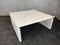 Wit elektrische zit-sta duo bureau 160x77 - afbeelding 10 van  17