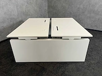 Wit elektrische zit-sta duo bureau 160x77 - afbeelding 9 van  17