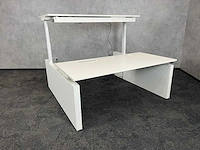 Wit elektrische zit-sta duo bureau 160x77 - afbeelding 11 van  17