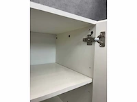Wit houten dressoir 140x42 - afbeelding 4 van  8