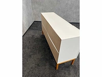 Wit houten dressoir 140x42 - afbeelding 8 van  8