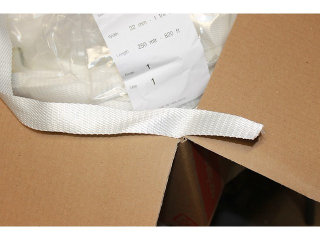 Wit koord 32mm 250 mtr cordlesh 105 - afbeelding 4 van  5